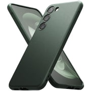 Ringke Onyx [Feels Good in The Hand] Compatible with Samsung Galaxy S23 Case 5G, Anti-Fingerprint Technology Non-Slip Enhanced Grip Smudge Proof Cover Designed for S23 Case - Dark Green