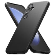 Ringke Onyx [Feels Good in The Hand] Compatible with Samsung Galaxy S23 FE Case, Anti-Fingerprint Technology Non-Slip Enhanced Grip Smudge Proof Cover - Black
