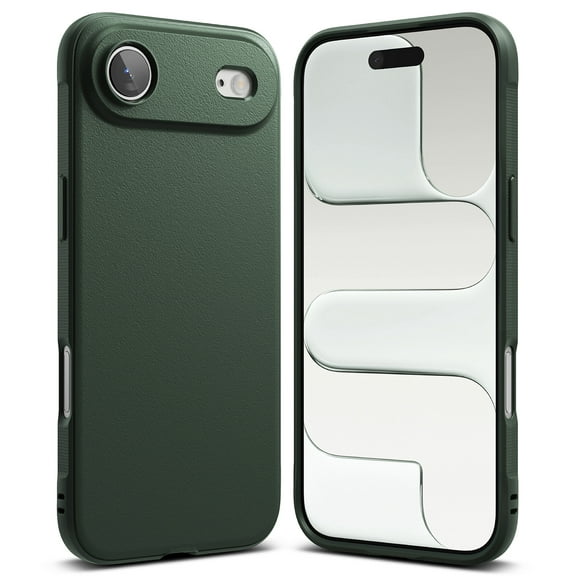 Ringke Onyx [Non-Slip Grip] for iPhone Air Case, Slim Rugged Anti-Fingerprint Shockproof Cover - Dark Green