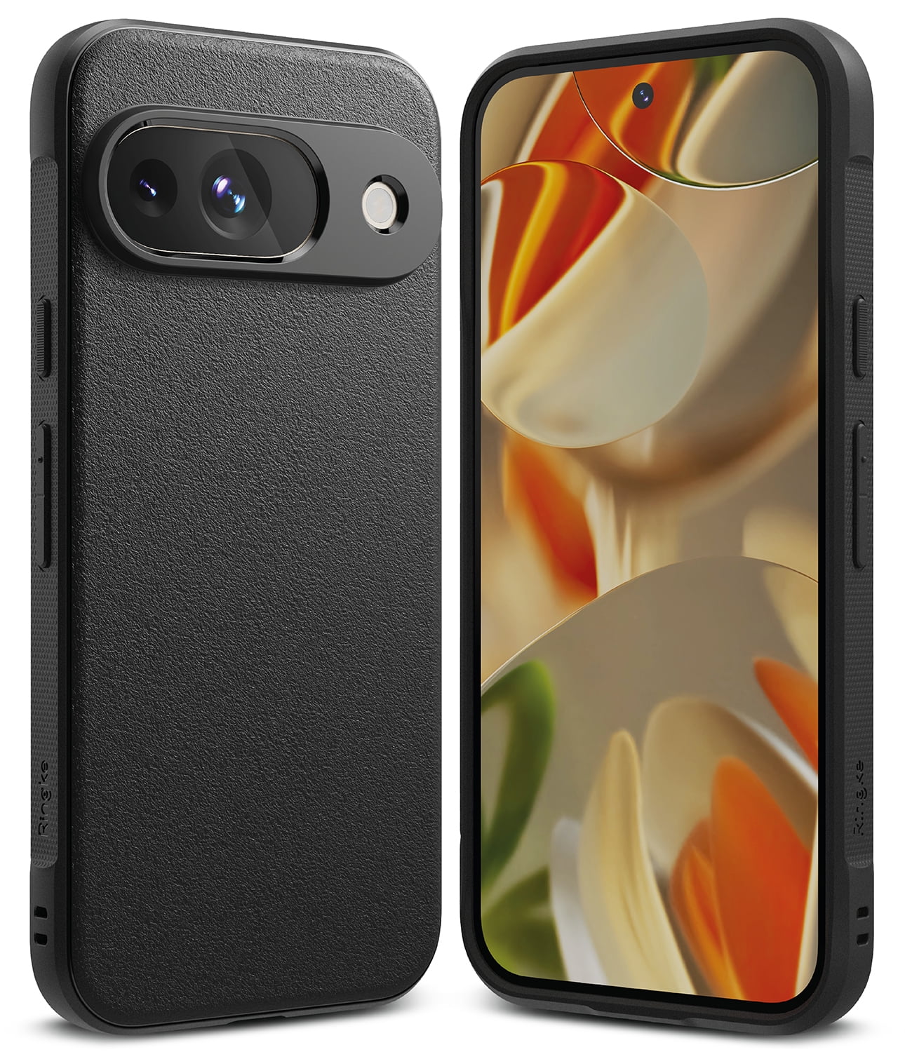 Ringke Pixel 9 [Onyx] High Quality Flexible Heavy Duty Durable Phone Case - Black