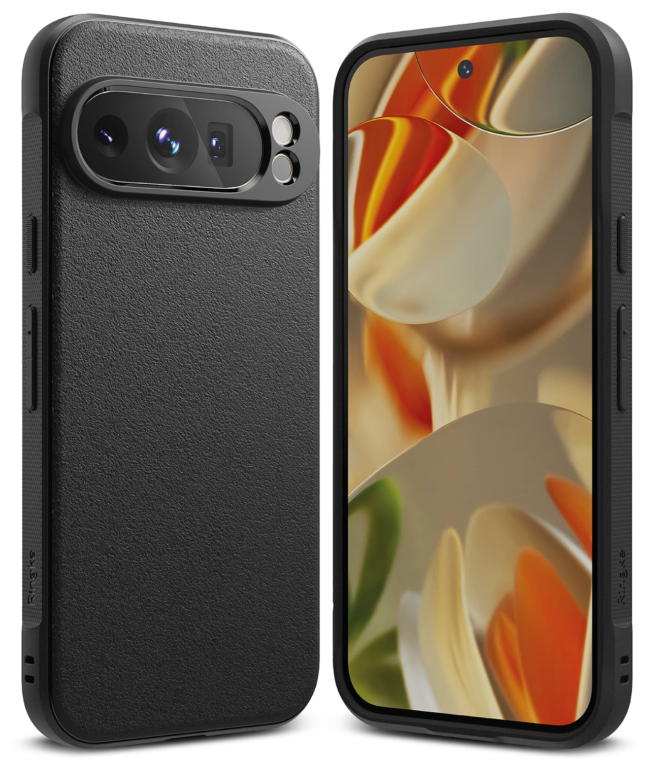 Ringke Pixel 9 Pro [Onyx] High Quality Flexible Heavy Duty Durable Phone Case - Black