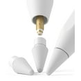 thumbnail image 1 of Ringke Replacement Tips for Apple Pencil Pro / 2nd Gen / 1st Gen / USB-C, Soft Gel Control Stylus Nibs - 2B (Matte Light Gray), 1 of 11