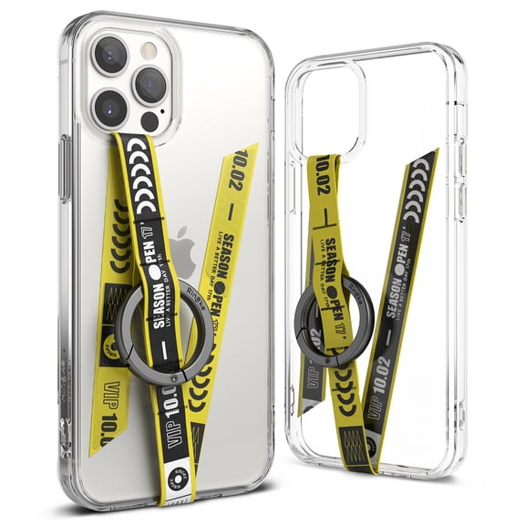 Ringke Ring Band Strap Adjustable Phone Holder Grip with Carabiner - Ticket Band