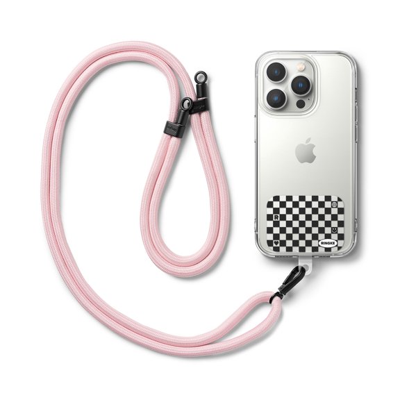 Ringke Rope-Style for All Phone Case Heavy Duty Anti-Tear Durable [Strap Holder Link Design] - Checkerboard