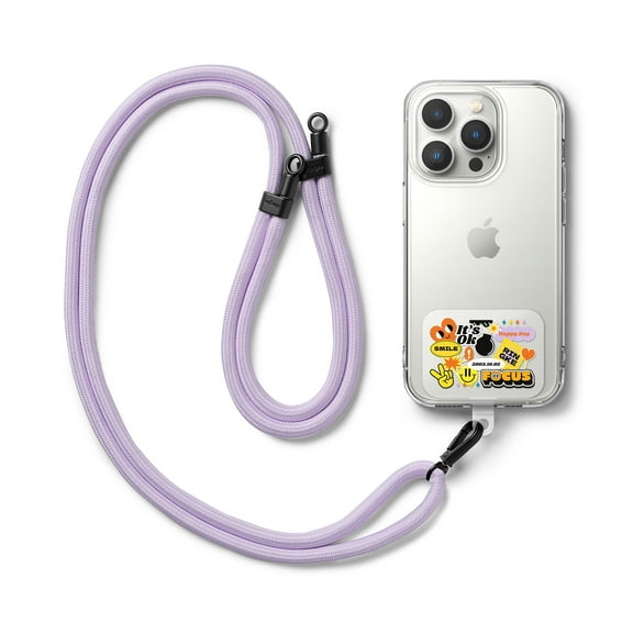 Ringke Rope-Style for All Phone Case Heavy Duty Anti-Tear Durable [Strap Holder Link Design] - Focus