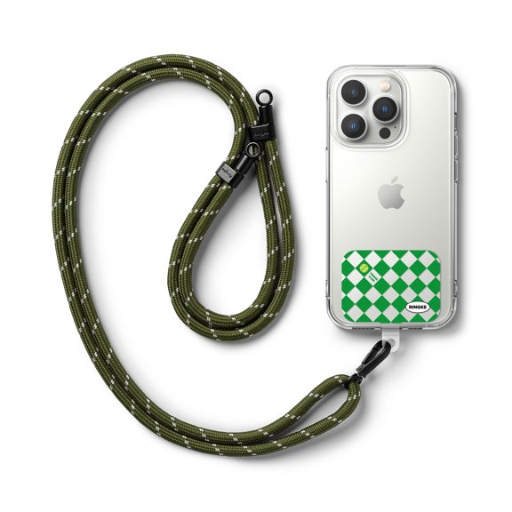 Ringke Rope-Style for All Phone Case Heavy Duty Anti-Tear Durable [Strap Holder Link Design] - Tennis Club