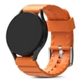 thumbnail image 1 of Ringke Rubber One Bold Band Compatible with Galaxy Watch Series 40 / 41 / 42 / 44 / 45mm, Flexible Adjustable Durable Sturdy Lightweight TPU Silicone Strap for Men, Women - Orange, 1 of 9