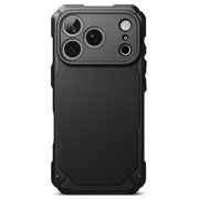 Ringke Rugged Gear iPhone 18 Pro Max Case, Camera Control Cover, Non-Slip Grip, Oil & Dirt Resistant, Rugged Bumper, Heavy-Duty Protection, Wireless Charging - Black