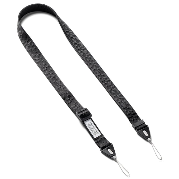 Ringke Shoulder Strap [Adjustable Length] for Cell Phone Cases, Keys, Cameras & ID QuikCatch Lanyard Adjustable Crossbody Strap - Lettering Black 3