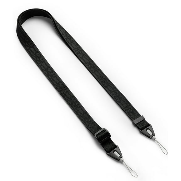 Ringke Shoulder Strap Designed for Cell Phone Cases, Keys, Cameras & ID QuikCatch Lanyard Adjustable Crossbody String - Lettering Black 2