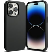 Ringke Silicone Case Compatible with iPhone 14 Pro Max Case 6.7 Inches - Black