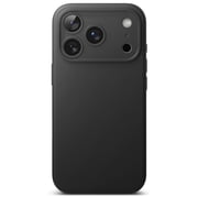 Ringke Silicone Magnetic iPhone 18 Pro MagSafe Case, Camera Control Button Cover, Soft Premium Liquid Silicone, Micro-Fiber Inner Lining, Wireless Charging - Black