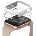 thumbnail image 1 of Ringke Slim Case Compatible with Apple Watch Series 6 / 5 / 4 / SE 40mm (2 Pack) - Clear & White, 1 of 9