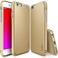 thumbnail image 1 of Ringke Slim Case Compatible with iPhone 6s Plus, Lightweight Thin Soft Premium Coating Hard PC Cover - Royal Gold, 1 of 7