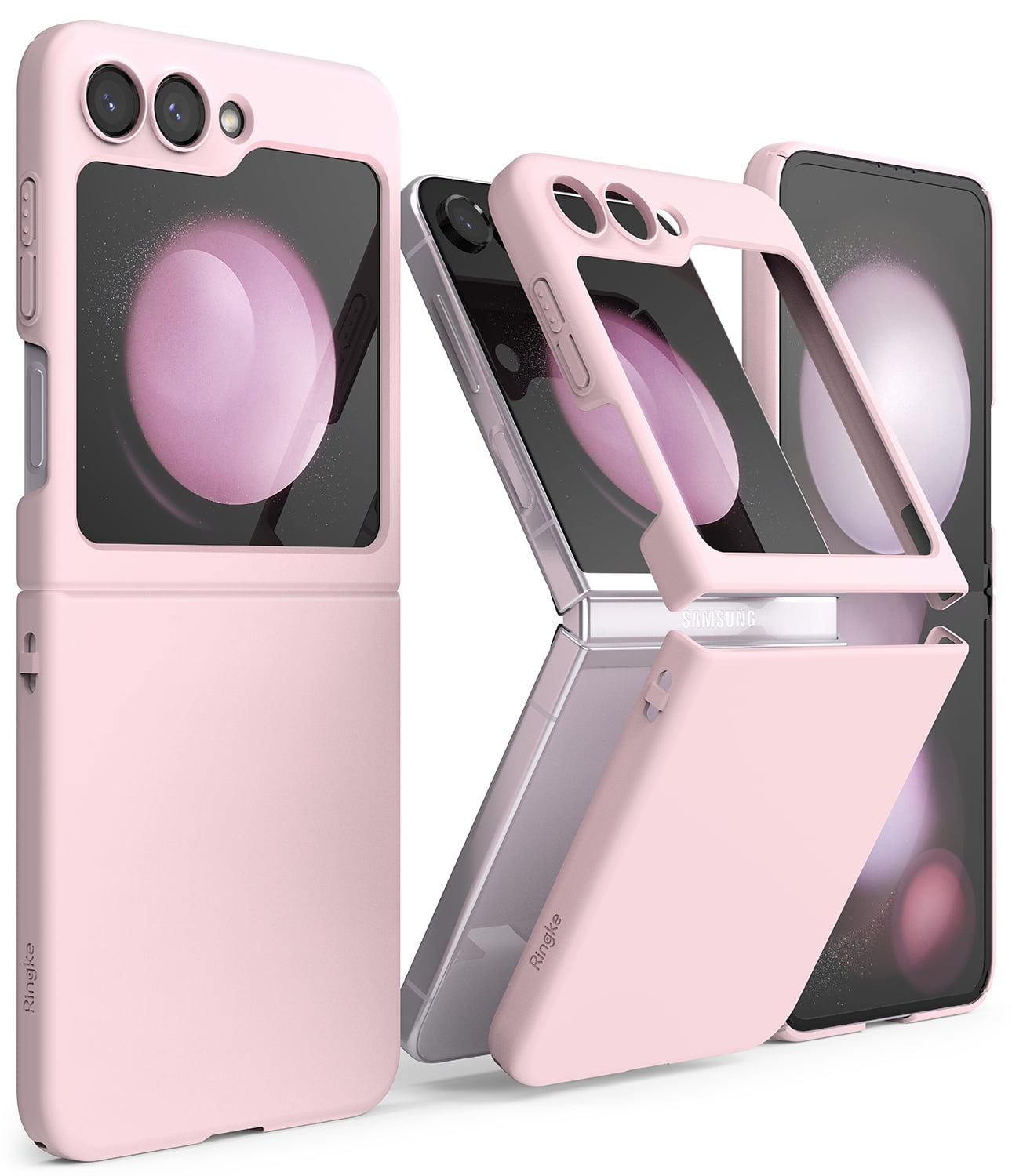 Ringke Slim [Minimalist Fit] Compatible with Samsung Galaxy Z Flip