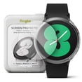 thumbnail image 1 of Ringke Tempered Glass Screen Protector for Air Sports (4 Pack) Compatible with Samsung Galaxy Watch 4 44mm Smartwatch Protective Film, 1 of 11