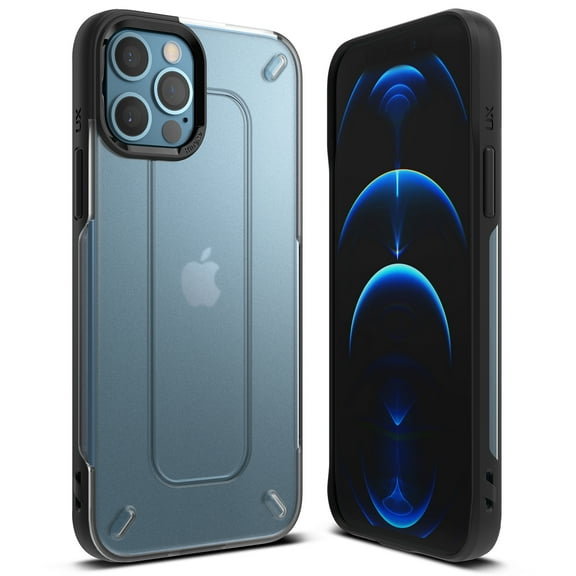 Ringke UX Case Compatible with iPhone 12 / 12 Pro, Anti-Fingerprint Frost Hard Back TPU Bumper Cover - Matte Clear