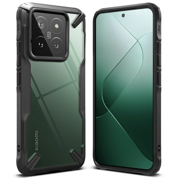 Ringke Xiaomi 14 [Fusion-X] Ant- Yellowing Slim Lightweight Heavy Duty Case - Black