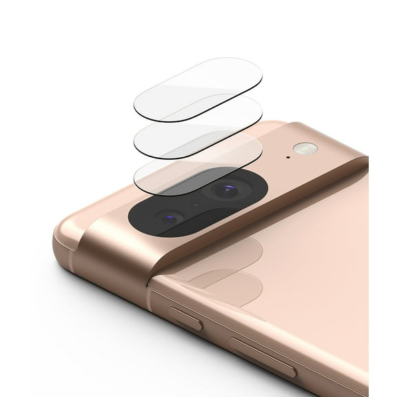 Ringke for Google Pixel 8 Pro / 8 [Camera Lens] Heavy Duty Tempered Glass Protector 3 Pack