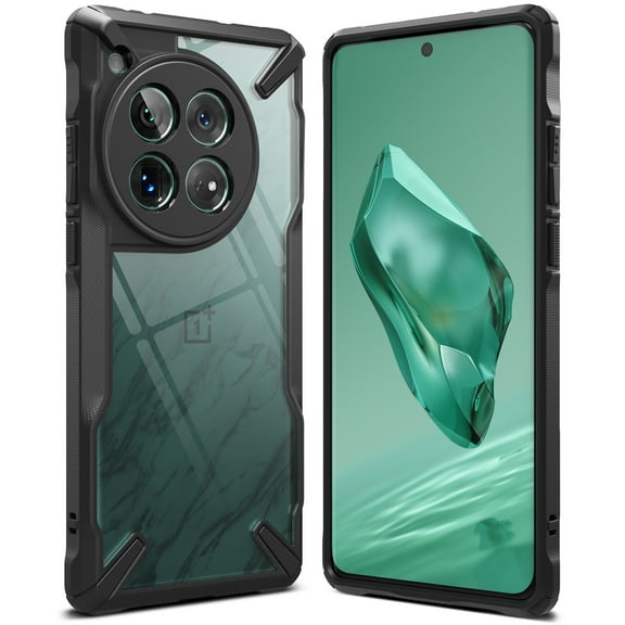 Ringke for OnePlus 12 [Fusion-X] Heavy Duty Rugged Lightweight Slim Durable Phone Case - Black