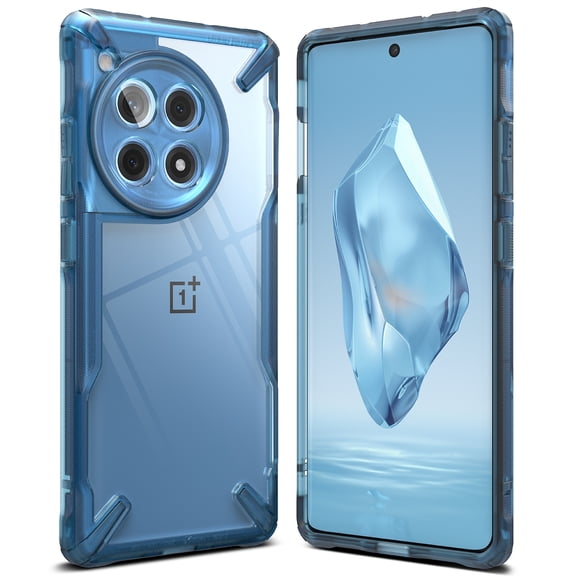 Ringke for OnePlus 12R [Fusion-X] Heavy Duty Rugged Lightweight Slim Durable Protection - Space Blue