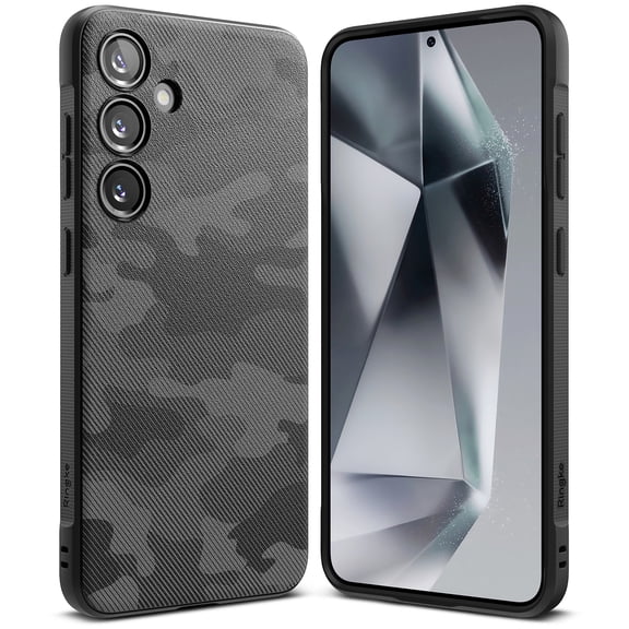 Ringke for Samsung Galaxy S24 Ultra S24 Plus S24 Shockproof Heavy-Duty [Onyx Design] Phone Case