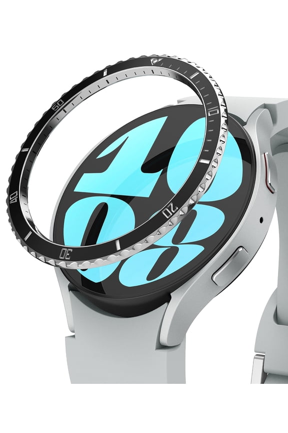 for Samsung Galaxy Watch 6 40mm [Bezel Styling] Minimal Slim Lightweight Case 40-80