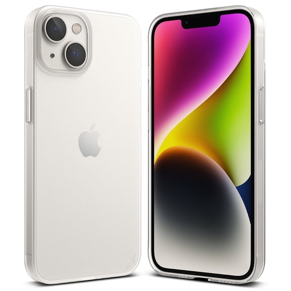 Ringke for iPhone 14 [Slim] Transparent Shockproof Clear Heavy Duty Ultra Thin Lightweight Durable Case - Matte Clear