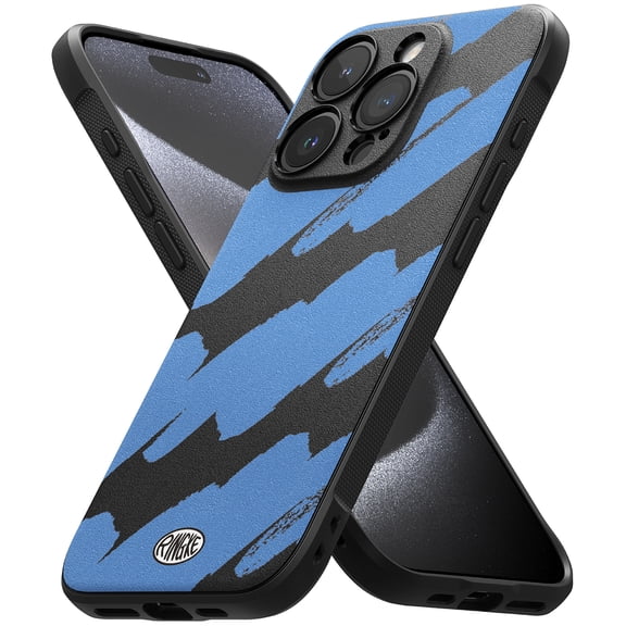 Ringke for iPhone 15 Pro Max [Onyx Design] Heavy Duty Slim Anti-Fingerprint Durable Protection Case