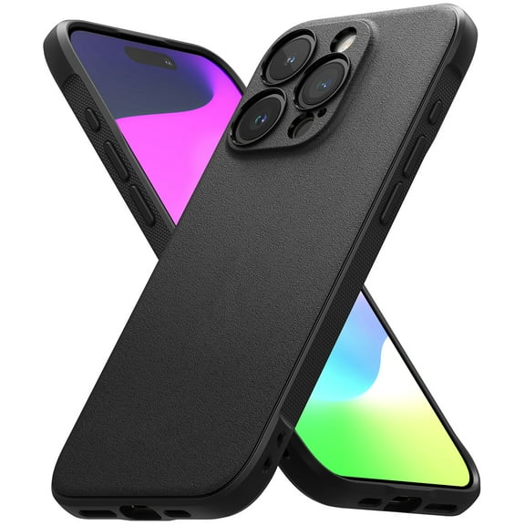 Ringke for iPhone 15 Pro Max [Onyx] Heavy Duty Slim Lightweight Rugged Drop Protection Case