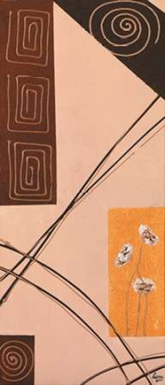 Ringlets I Canvas Art - Leny (10 x 20)