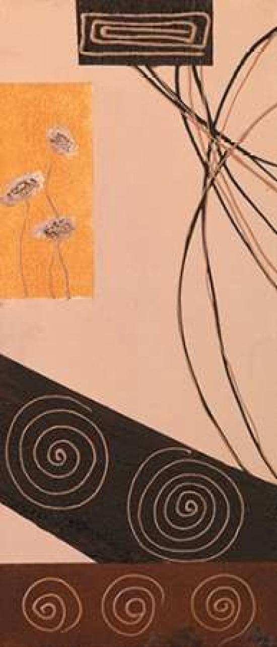 Ringlets II Canvas Art - Leny (24 x 48)