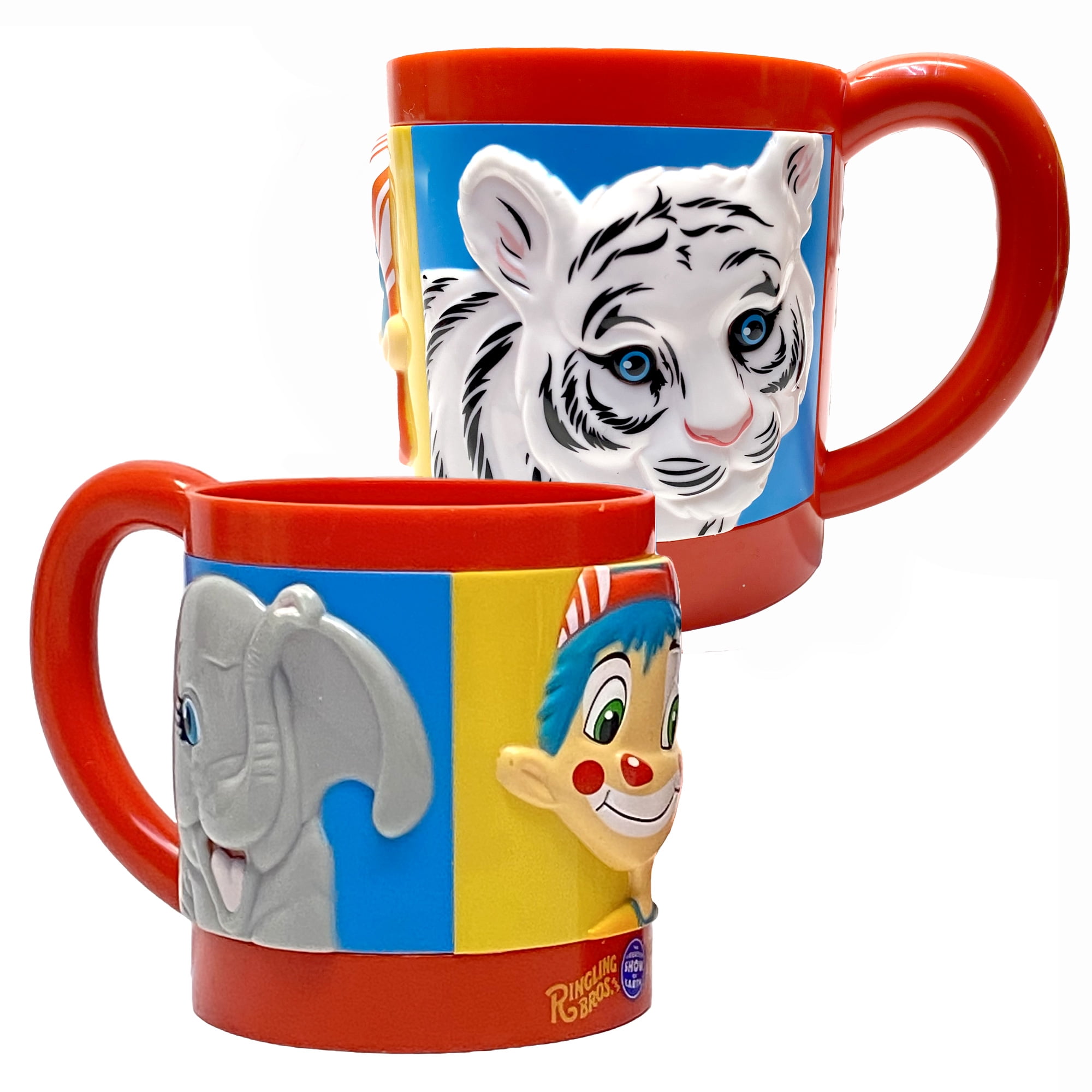 Ringling Bros. Greatest Show on Earth 3D Circus Mug featuring