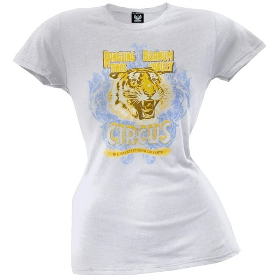Ringling Bros - Tiger Head Juniors T-Shirt - Small