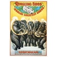 thumbnail image 1 of Ringling Bros - Worlds Greatest Shows - The Funny Wonderful Elephant Brass Band - 1899 Poster Print by Hollywood Photo Archive Hollywood, 1 of 3