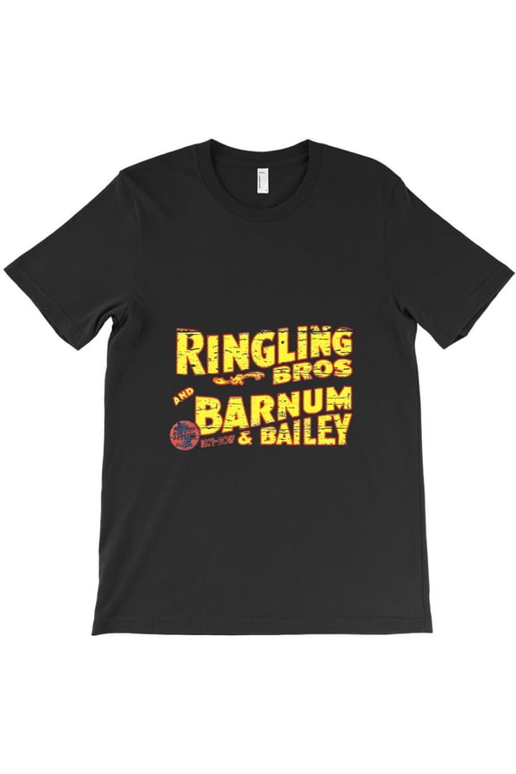 Ringling Brothers And Barnum And Bailey Circus Weathered Board Themed H30812 T-Shirt, for Men and Women, Up to Size 5XL