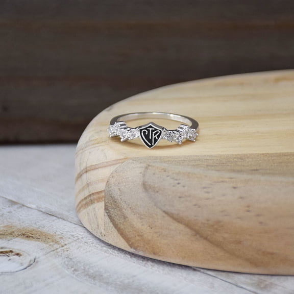 Ringmasters Aura Premium Sterling Silver with CZ Stones Choose the Right CTR Ring Size 10