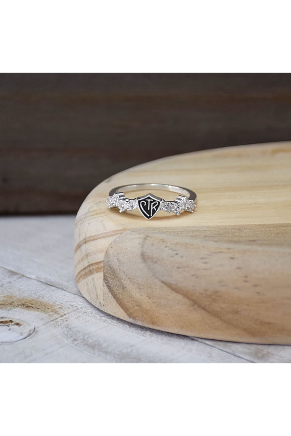 Ringmasters Aura Premium Sterling Silver with CZ Stones Choose the Right CTR Ring Size 7.5