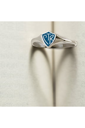 Ringmasters Classic Mini Blue Shield Stainless Steel Choose the Right CTR Ring Size 6