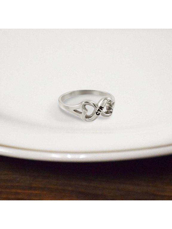Ringmasters Heart to Heart Stainless Steel Choose the Right CTR Ring Size 4