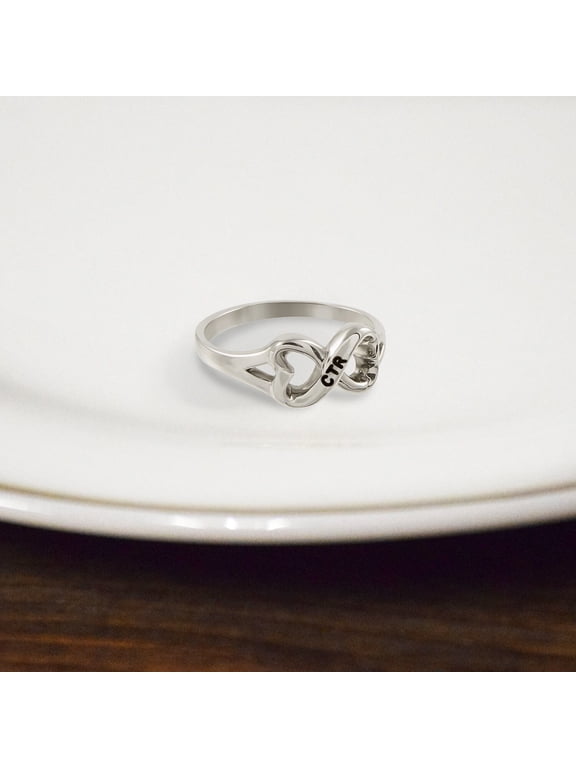 Ringmasters Heart to Heart Stainless Steel Choose the Right CTR Ring Size 5.5
