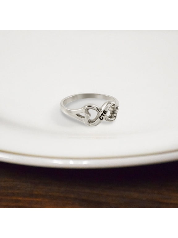 Ringmasters Heart to Heart Stainless Steel Choose the Right CTR Ring Size 7