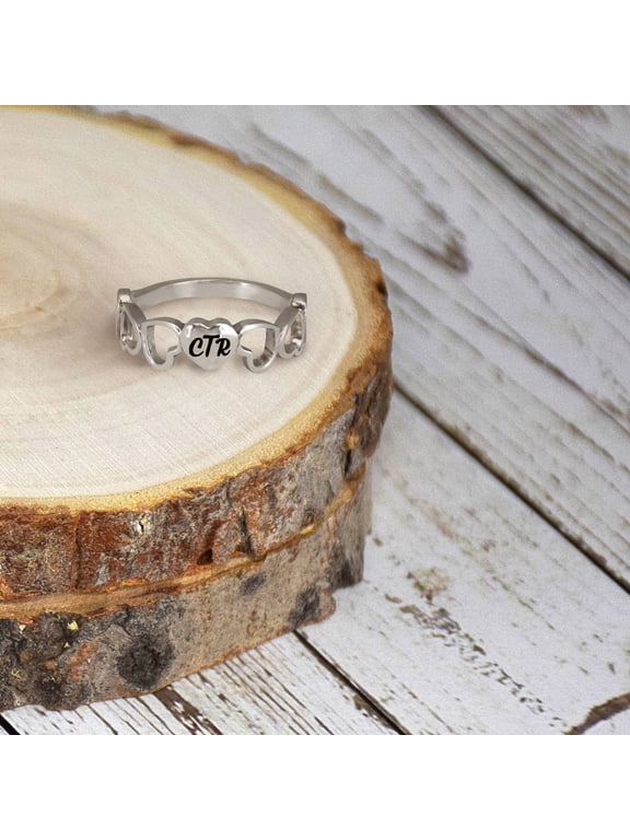 Ringmasters Juliette Stainless Steel Choose the Right CTR Ring Size 6.5