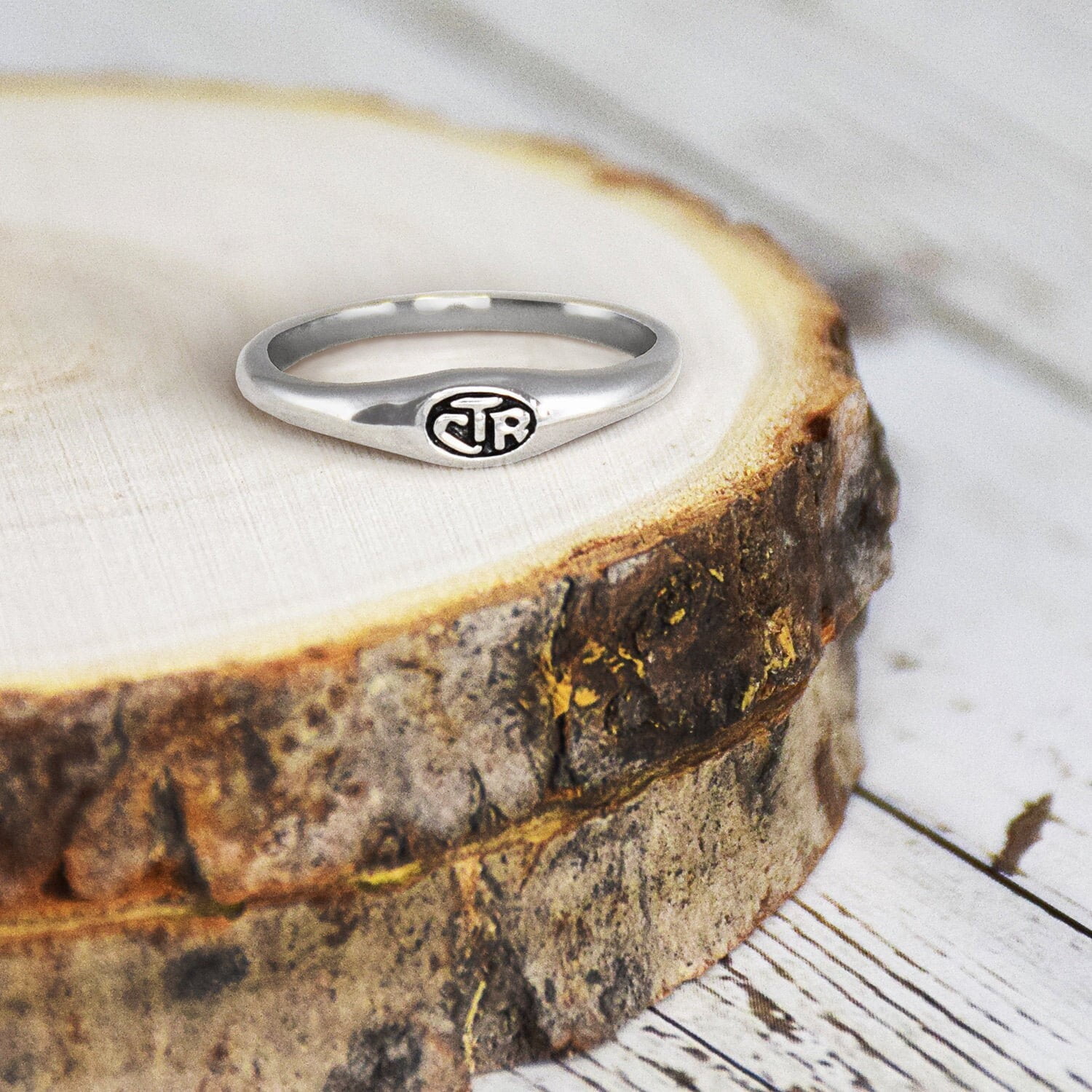 Ringmasters Micro Mini Sterling Silver Choose the Right CTR Ring Size 4 ...