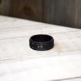 thumbnail image 1 of Ringmasters Midnight Black Colored Stainless Steel Choose the Right CTR Ring Size 12.5, 1 of 6