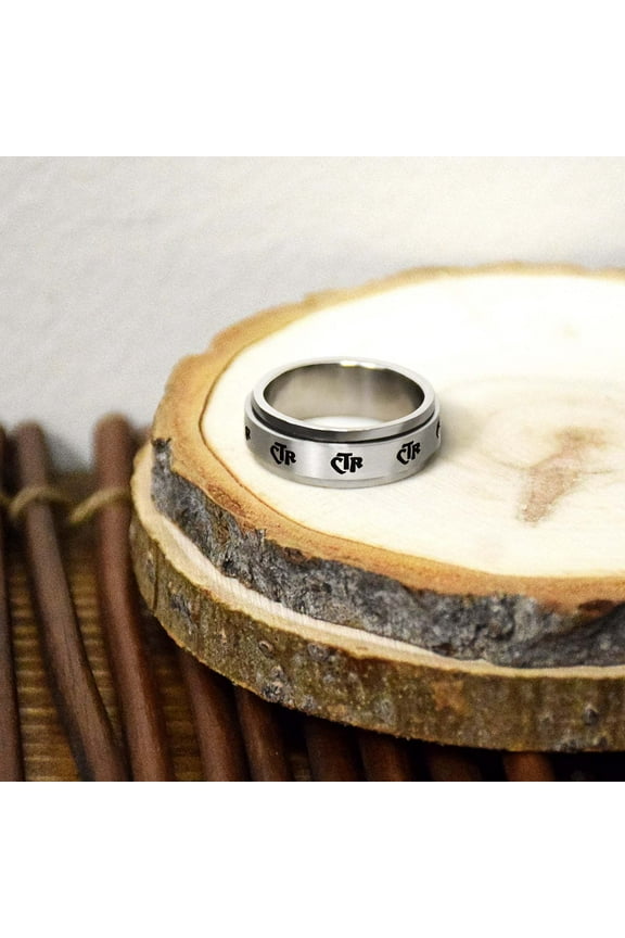 Ringmasters Narrow Spinner Stainless Steel Choose the Right CTR Ring Size 6