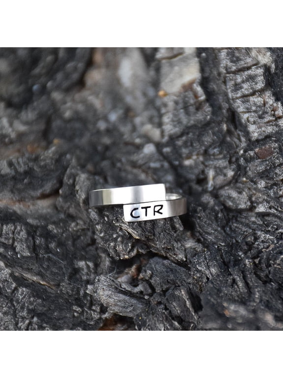 Ringmasters Orbit Sterling Silver Choose the Right CTR Ring Size 4.5