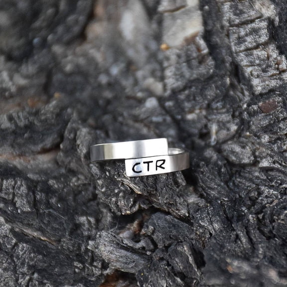 Ringmasters Orbit Sterling Silver Choose the Right CTR Ring Size 4