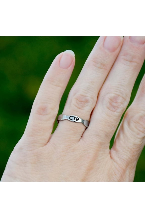 Ringmasters Scallop Stainless Steel Choose the Right CTR Ring Size 5