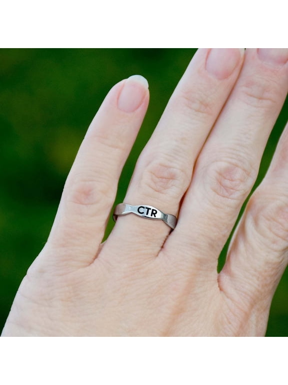 Ringmasters Scallop Stainless Steel Choose the Right CTR Ring Size 5